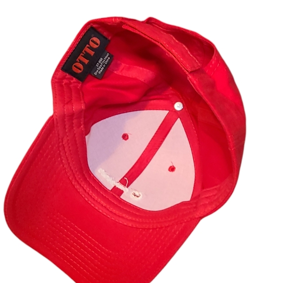 COUCHBASE BASE Adjustable Red Hat Cap Otto - Picture 3 of 5